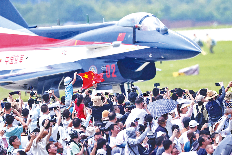 操骚逼爽网址长春航空展迎来首个公众日